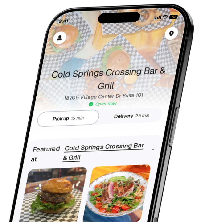 Cold Springs Crossing Bar & Grill app preview