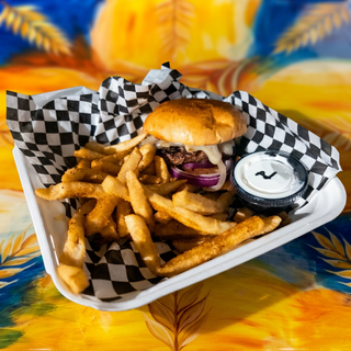 Mushroom Swiss Burger